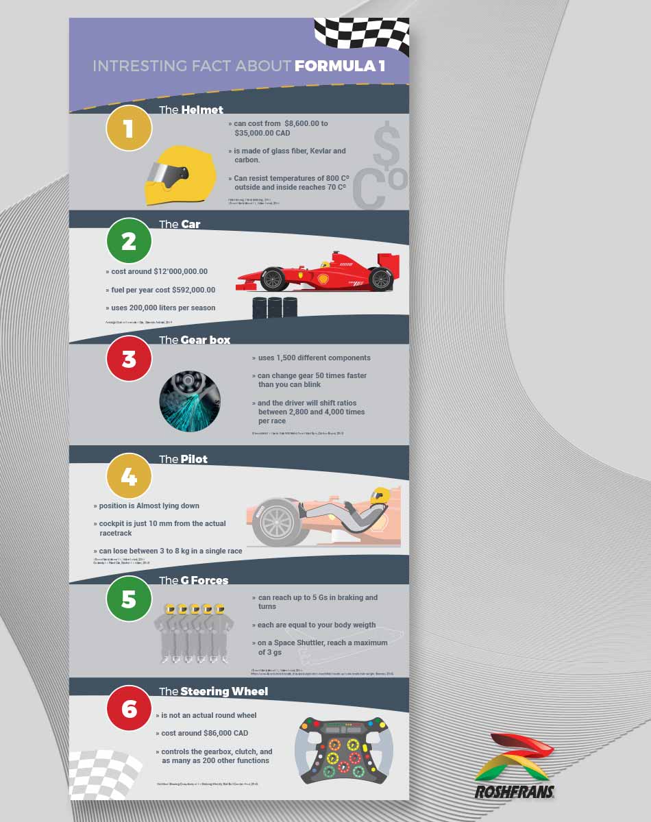 Formula 1 infographic